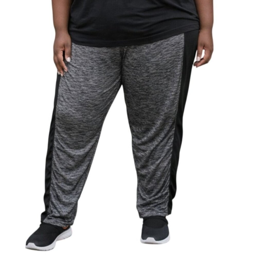 Zone Pro Plus Size 3X Athletic Joggers Gray & Black Lightweight Lounge Pants
